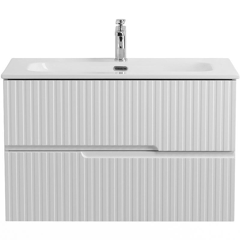 Тумба под раковину Cezares Duet-N 80 DUET-N-800-2C-SO-BL подвесная Bianco Lucido, купить, цена, заказать, магазин, доставка, скидка, промокод, купить, цена, заказать, магазин, доставка, скидка, промокод