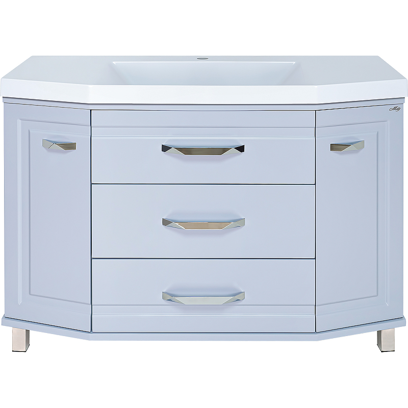 Тумба с раковиной Misty Терра 110 УТ000011434 Серая матовая, купить, цена, заказать, магазин, доставка, скидка, промокод, купить, цена, заказать, магазин, доставка, скидка, промокод