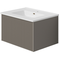 Тумба под раковину La Fenice Terra 60 FNC-01-TER-C-60 подвесная Бежевая матовая, купить, цена, заказать, магазин, доставка, скидка, промокод, купить, цена, заказать, магазин, доставка, скидка, промокод