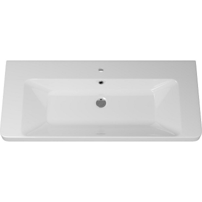 Тумба с раковиной Brevita Victory 105 УТ000025791 подвесная Серый шелк