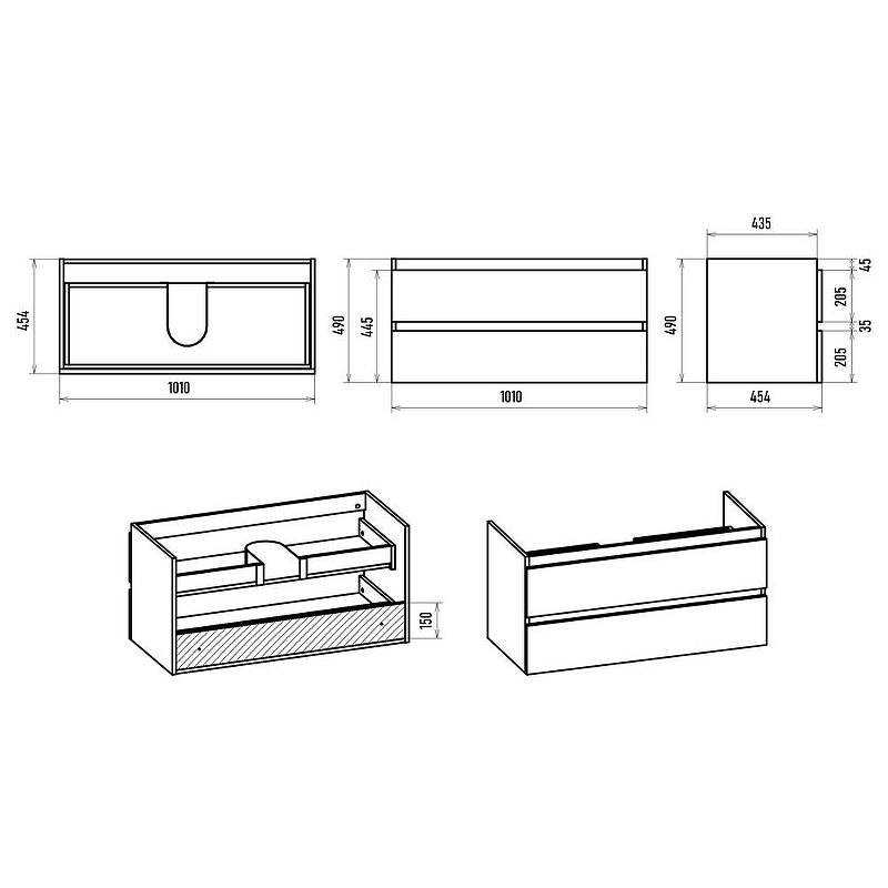 Тумба с раковиной Brevita Victory 105 УТ000025791 подвесная Серый шелк, купить, цена, заказать, магазин, доставка, скидка, промокод, купить, цена, заказать, магазин, доставка, скидка, промокод
