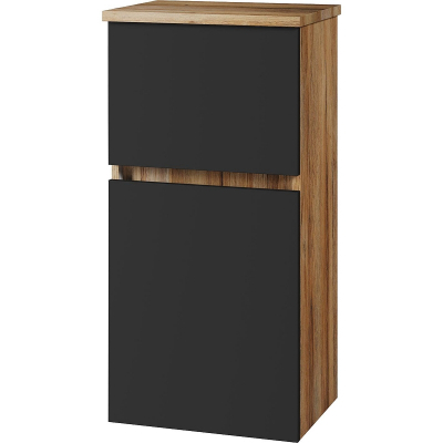 Подвесной шкаф Misty Ива 40 П-Ива05040-48 Графит Дуб Вотан