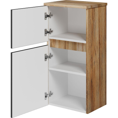 Подвесной шкаф Misty Ива 40 П-Ива05040-48 Графит Дуб Вотан