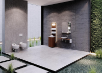 Полка Creavit Foglia 45 FL1045.03 с подсветкой цвет Коричневый, купить, цена, заказать, магазин, доставка, скидка, промокод, купить, цена, заказать, магазин, доставка, скидка, промокод