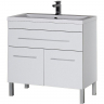 Тумба с раковиной Aquanet Верона 100 213034 Белая, купить, цена, заказать, магазин, доставка, скидка, промокод, купить, цена, заказать, магазин, доставка, скидка, промокод