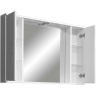 Зеркало со шкафом Stella Polar Концепт 100 SP-00000135 с подсветкой Белое, купить, цена, заказать, магазин, доставка, скидка, промокод, купить, цена, заказать, магазин, доставка, скидка, промокод