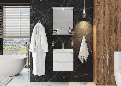 Тумба под раковину Onika Айленд 50.13 105021 подвесная Белая