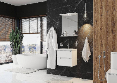 Тумба под раковину Onika Айленд 50.13 105021 подвесная Белая