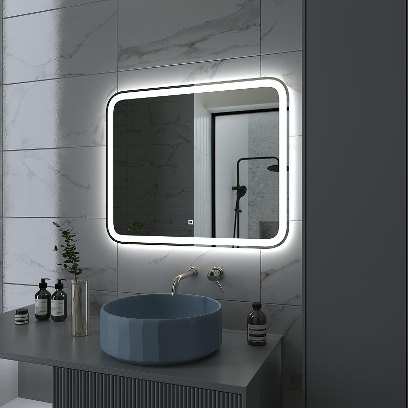 Зеркало Onika Магна 90 209029 с подсветкой с сенсорным выключателем и диммером, купить, цена, заказать, магазин, доставка, скидка, промокод, купить, цена, заказать, магазин, доставка, скидка, промокод