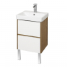 Тумба под раковину Aquaton Сканди 45 1A251601SDZ90 подвесная Белый Дуб рустикальный, купить, цена, заказать, магазин, доставка, скидка, промокод, купить, цена, заказать, магазин, доставка, скидка, промокод