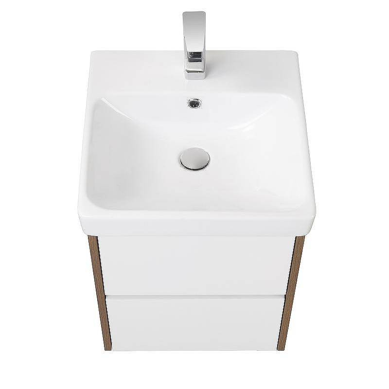 Тумба под раковину Aquaton Сканди 45 1A251601SDZ90 подвесная Белый Дуб рустикальный, купить, цена, заказать, магазин, доставка, скидка, промокод, купить, цена, заказать, магазин, доставка, скидка, промокод