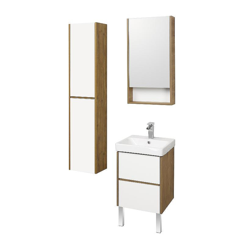 Тумба под раковину Aquaton Сканди 45 1A251601SDZ90 подвесная Белый Дуб рустикальный, купить, цена, заказать, магазин, доставка, скидка, промокод, купить, цена, заказать, магазин, доставка, скидка, промокод