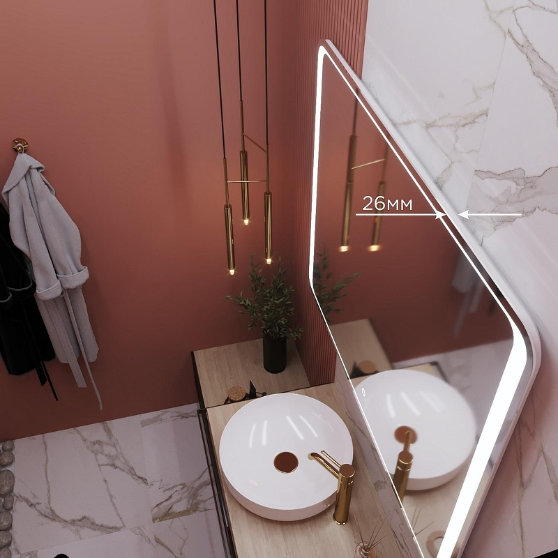 Зеркало Mixline Мелис 100 545206 с подсветкой с сенсорным выключателем, купить, цена, заказать, магазин, доставка, скидка, промокод, купить, цена, заказать, магазин, доставка, скидка, промокод