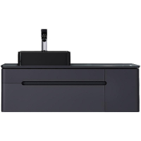 Тумба под раковину Jorno Shine 120 Shi.01.120-M/P/A подвесная Антрацит, купить, цена, заказать, магазин, доставка, скидка, промокод, купить, цена, заказать, магазин, доставка, скидка, промокод