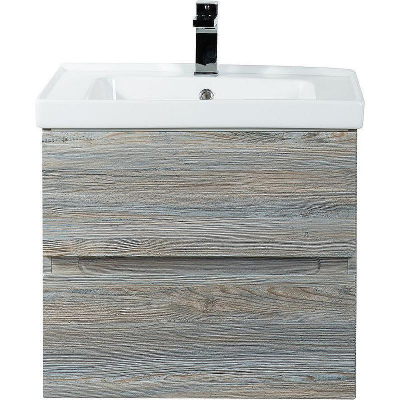 Тумба под раковину Art&Max AM-Techno-600-2C-SO-LW635 подвесная Сосна