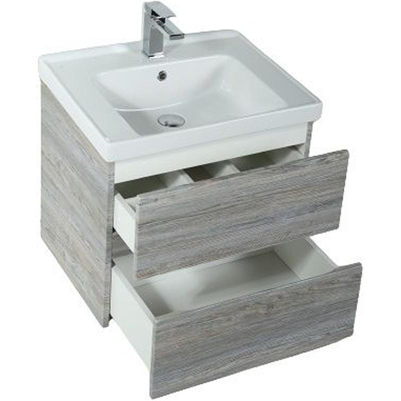 Тумба под раковину Art&Max AM-Techno-600-2C-SO-LW635 подвесная Сосна, купить, цена, заказать, магазин, доставка, скидка, промокод, купить, цена, заказать, магазин, доставка, скидка, промокод