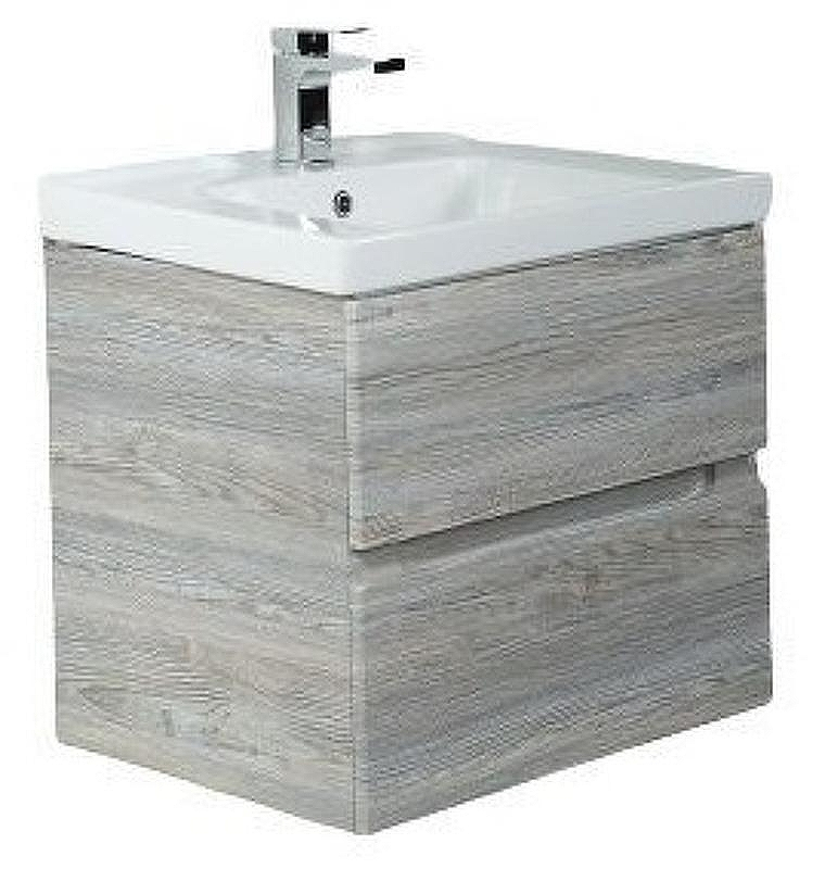 Тумба под раковину Art&Max AM-Techno-600-2C-SO-LW635 подвесная Сосна, купить, цена, заказать, магазин, доставка, скидка, промокод, купить, цена, заказать, магазин, доставка, скидка, промокод