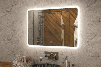 Зеркало WellWant by Orange 80 WWZAWB38060W с подсветкой с сенсорным выключателем