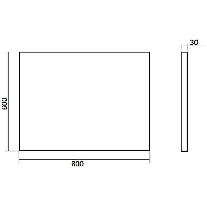 Зеркало WellWant by Orange 80 WWZAWB38060W с подсветкой с сенсорным выключателем, купить, цена, заказать, магазин, доставка, скидка, промокод, купить, цена, заказать, магазин, доставка, скидка, промокод