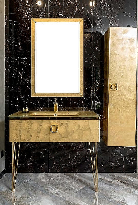 Зеркало Boheme Armadi Art Lucido 70 567-Foil с подсветкой Поталь, купить, цена, заказать, магазин, доставка, скидка, промокод, купить, цена, заказать, магазин, доставка, скидка, промокод