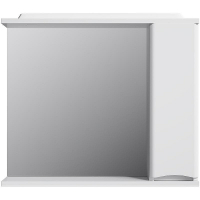 Зеркало со шкафом AM.PM Like 80 R M80MPR0801WG с подсветкой Белый, купить, цена, заказать, магазин, доставка, скидка, промокод, купить, цена, заказать, магазин, доставка, скидка, промокод