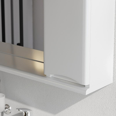 Зеркало со шкафом AM.PM Like 80 R M80MPR0801WG с подсветкой Белый