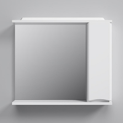 Зеркало со шкафом AM.PM Like 80 R M80MPR0801WG с подсветкой Белый