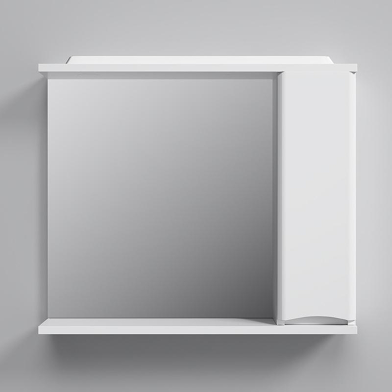 Зеркало со шкафом AM.PM Like 80 R M80MPR0801WG с подсветкой Белый, купить, цена, заказать, магазин, доставка, скидка, промокод, купить, цена, заказать, магазин, доставка, скидка, промокод