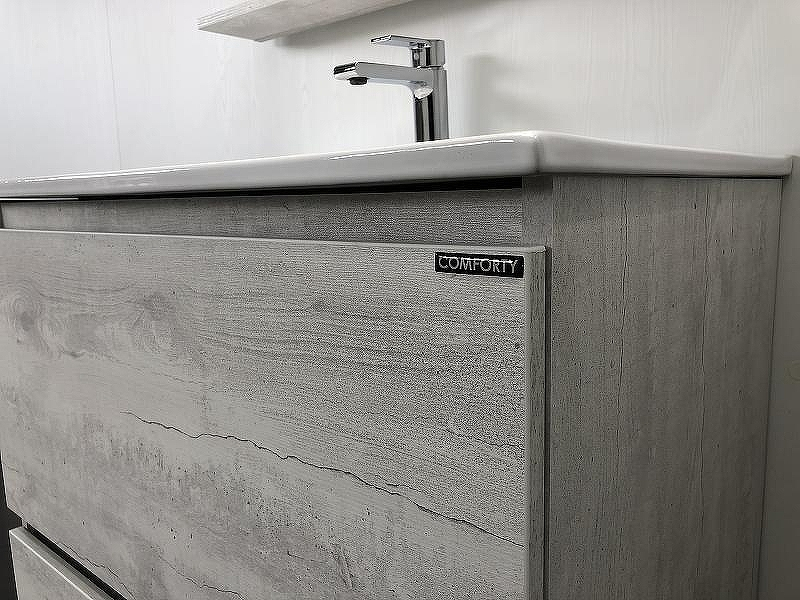 Тумба с раковиной Comforty Верона 75 00004137102 Дуб белый, купить, цена, заказать, магазин, доставка, скидка, промокод, купить, цена, заказать, магазин, доставка, скидка, промокод