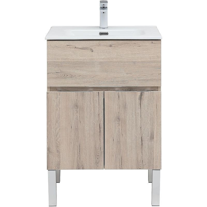 Тумба под раковину Aquanet Алвита New 60 277549 Дуб веллингтон белый, купить, цена, заказать, магазин, доставка, скидка, промокод, купить, цена, заказать, магазин, доставка, скидка, промокод