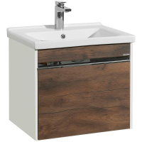 Тумба под раковину Aquaton Капри 60 1A230101KPDB0 подвесная Таксония темная, купить, цена, заказать, магазин, доставка, скидка, промокод, купить, цена, заказать, магазин, доставка, скидка, промокод