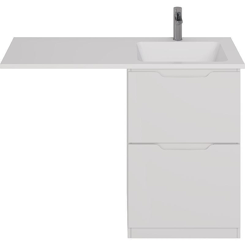 Тумба под раковину Dreja Bona 120 99.0451 Белая, купить, цена, заказать, магазин, доставка, скидка, промокод, купить, цена, заказать, магазин, доставка, скидка, промокод