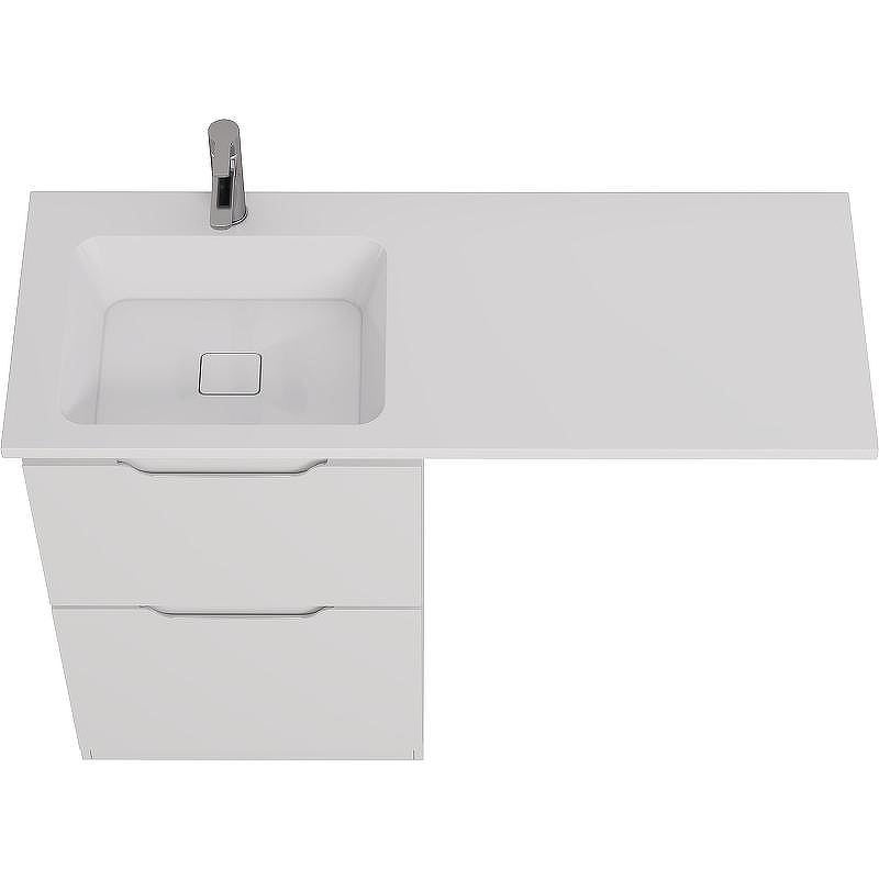 Тумба под раковину Dreja Bona 120 99.0451 Белая, купить, цена, заказать, магазин, доставка, скидка, промокод, купить, цена, заказать, магазин, доставка, скидка, промокод