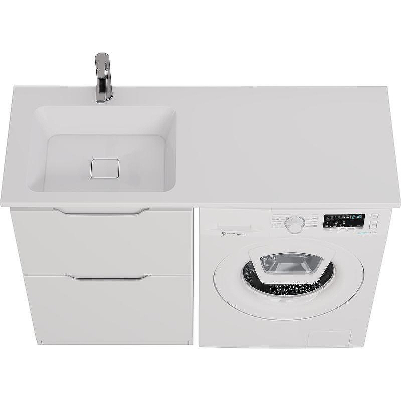 Тумба под раковину Dreja Bona 120 99.0451 Белая, купить, цена, заказать, магазин, доставка, скидка, промокод, купить, цена, заказать, магазин, доставка, скидка, промокод