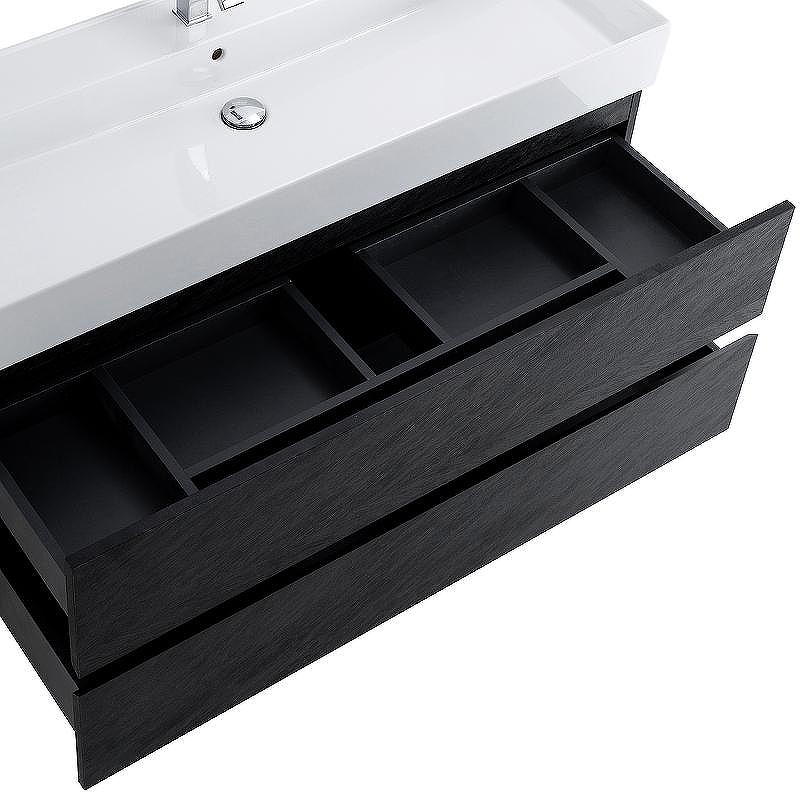 Тумба под раковину Cezares Molveno 46 120 MOLVENO 46-120-2C-SO-NR подвесная Nero, купить, цена, заказать, магазин, доставка, скидка, промокод, купить, цена, заказать, магазин, доставка, скидка, промокод