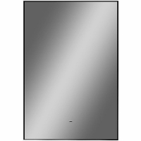 Зеркало Континент Amer 600х1000 ЗЛП1526 с подсветкой Черное с бесконтактным выключателем, купить, цена, заказать, магазин, доставка, скидка, промокод, купить, цена, заказать, магазин, доставка, скидка, промокод