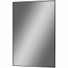 Зеркало Континент Amer 600х1000 ЗЛП1526 с подсветкой Черное с бесконтактным выключателем, купить, цена, заказать, магазин, доставка, скидка, промокод, купить, цена, заказать, магазин, доставка, скидка, промокод