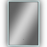 Зеркало Континент Amer 600х1000 ЗЛП1526 с подсветкой Черное с бесконтактным выключателем, купить, цена, заказать, магазин, доставка, скидка, промокод, купить, цена, заказать, магазин, доставка, скидка, промокод