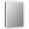 Зеркальный шкаф Reflexion Circle 600х800 R RF2108SR с подсветкой Белый матовый, купить, цена, заказать, магазин, доставка, скидка, промокод, купить, цена, заказать, магазин, доставка, скидка, промокод