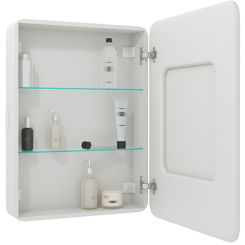 Зеркальный шкаф Reflexion Circle 600х800 R RF2108SR с подсветкой Белый матовый, купить, цена, заказать, магазин, доставка, скидка, промокод, купить, цена, заказать, магазин, доставка, скидка, промокод