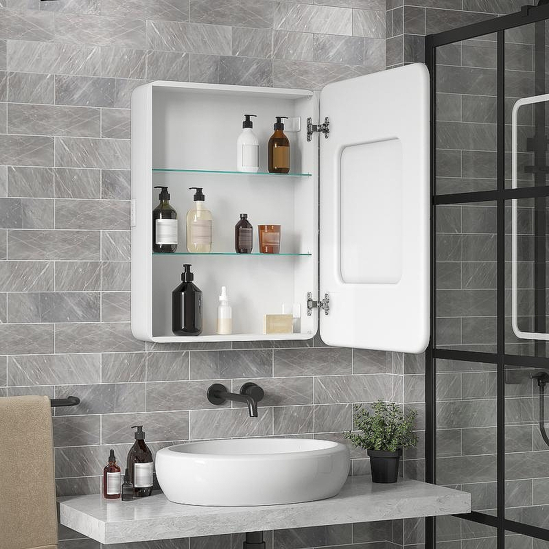 Зеркальный шкаф Reflexion Circle 600х800 R RF2108SR с подсветкой Белый матовый, купить, цена, заказать, магазин, доставка, скидка, промокод, купить, цена, заказать, магазин, доставка, скидка, промокод