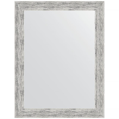 Зеркало Evoform Definite 86х66 BY 3176 в багетной раме - Серебряный дождь 70