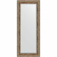 Зеркало Evoform Exclusive 135х55 BY 3514 с фацетом в багетной раме - Виньетка античная бронза 85, купить, цена, заказать, магазин, доставка, скидка, промокод, купить, цена, заказать, магазин, доставка, скидка, промокод
