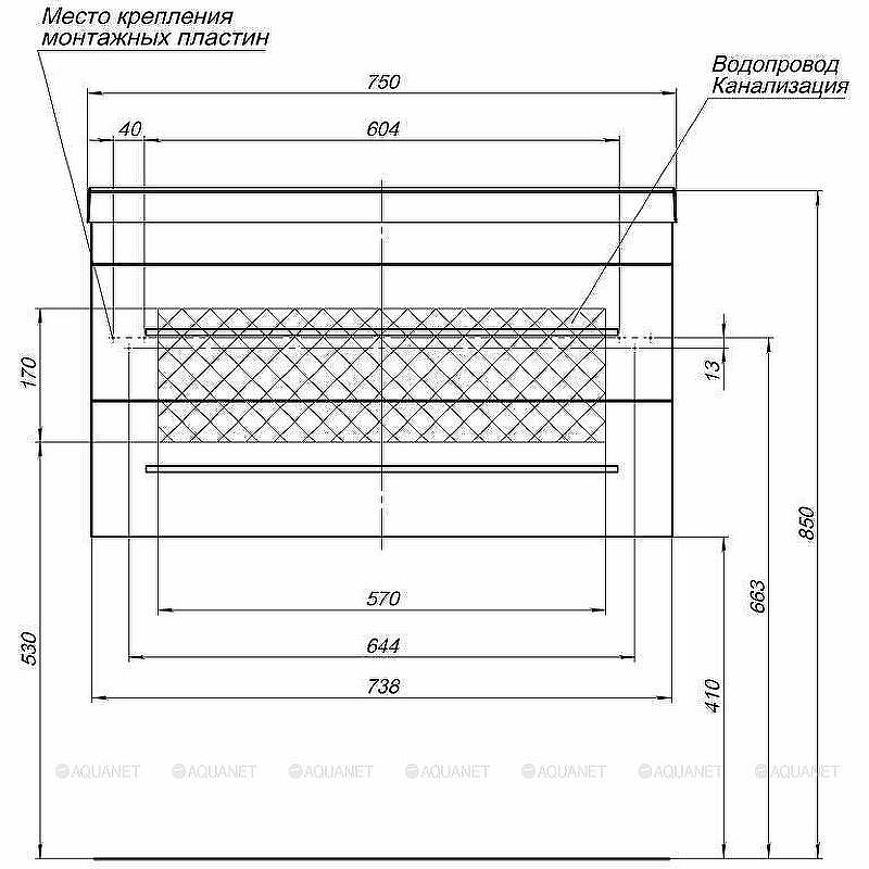 Комплект мебели для ванной Aquanet Верона New 75 281105 подвесной Черный матовый, купить, цена, заказать, магазин, доставка, скидка, промокод, купить, цена, заказать, магазин, доставка, скидка, промокод