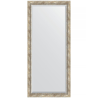 Зеркало Evoform Exclusive 163х73 BY 3589 с фацетом в багетной раме - Прованс с плетением 70