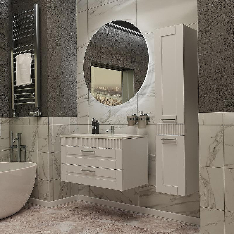 Тумба с раковиной SanVit Турин-2 90 kturin2090 подвесная Белая, купить, цена, заказать, магазин, доставка, скидка, промокод, купить, цена, заказать, магазин, доставка, скидка, промокод