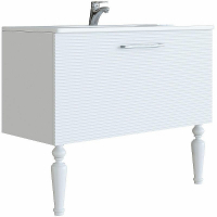 Тумба с раковиной SanVit Эмми 120 kemmy1203d Белая матовая, купить, цена, заказать, магазин, доставка, скидка, промокод, купить, цена, заказать, магазин, доставка, скидка, промокод