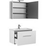 Комплект мебели для ванной Aquanet Порто 80 196677 подвесной Белый, купить, цена, заказать, магазин, доставка, скидка, промокод, купить, цена, заказать, магазин, доставка, скидка, промокод
