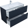 Тумба под раковину Aquanet Джейн 100 313304 подвесная Маренго, купить, цена, заказать, магазин, доставка, скидка, промокод, купить, цена, заказать, магазин, доставка, скидка, промокод