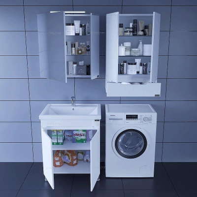 Тумба под раковину СанТа Лондон 70 224016 Белая